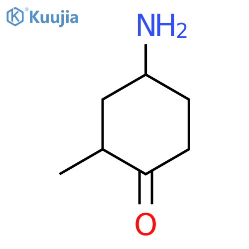 4-Amino-2-methylcyclohexan-1-one structure