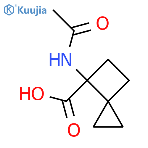4-Acetamidospiro[2.3]hexane-4-carboxylic acid structure
