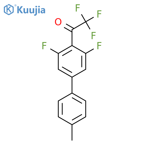 1-(3,5-Difluoro-4'-methyl-[1,1'-biphenyl]-4-yl)-2,2,2-trifluoroethanone structure