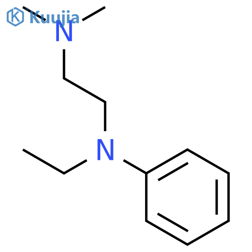 1,2-Ethanediamine,n-ethyl-N',N'-dimethyl-N-phenyl- structure