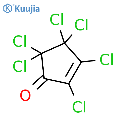 Cyclopentenone, hexachloro- structure