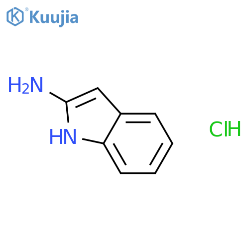 1H-indol-2-amine;hydrochloride structure