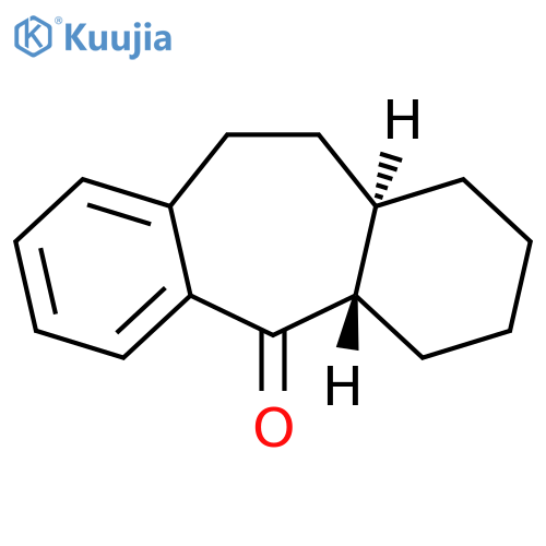 trans-1,2,3,4,4a,10,11,11a-Octahydro-5H-dibenzoa,dcyclohepten-5-one structure
