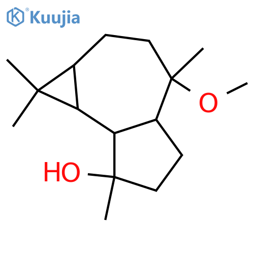 4,10-Aromadendranediol; (1β,4α,5α,6α,7α,10β)-form, 10-Me ether structure