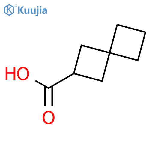 Spiro[3.3]heptane-2-carboxylic acid structure