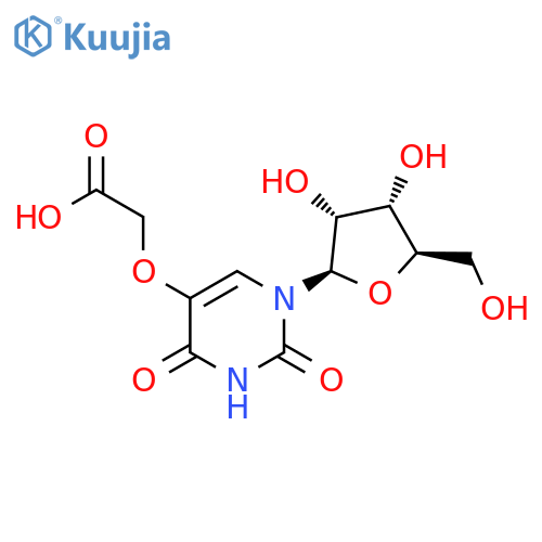 Uridine-5-oxyacetic acid structure