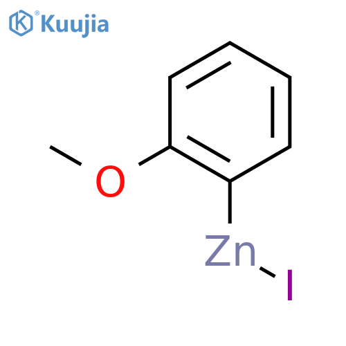 Zinc,iodo(2-methoxyphenyl)- structure