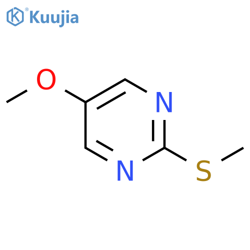 5-Methoxy-2-methylthiopyrimidine structure