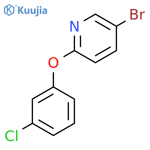 2-(3-Chlorphenoxy)-5-brompyridin structure