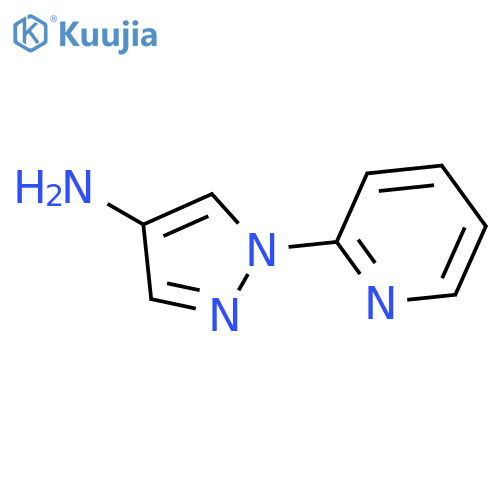 1-(pyridin-2-yl)-1H-pyrazol-4-amine structure