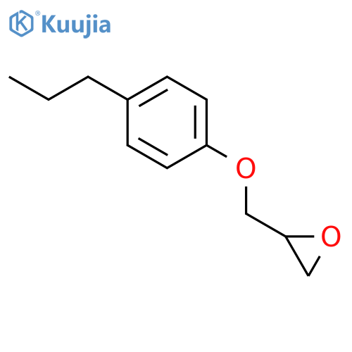 Oxirane,2-[(4-propylphenoxy)methyl]- structure