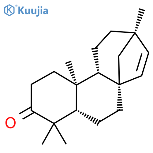 (5β,9β,10α)-Beyer-15-en-3-one structure
