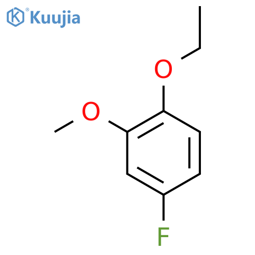 1-Ethoxy-4-fluoro-2-methoxybenzene structure