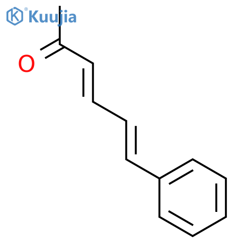 6-phenylhexa-3,5-dien-2-one structure