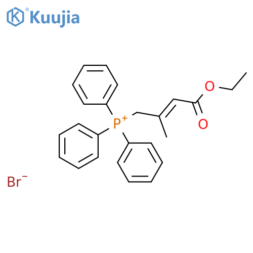 (3-Ethoxycarbonyl-2-methylallyl)triphenylphosphonium Bromide structure