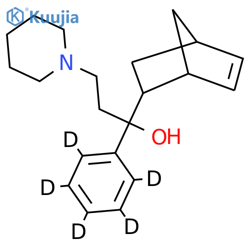 Biperiden-d5 structure