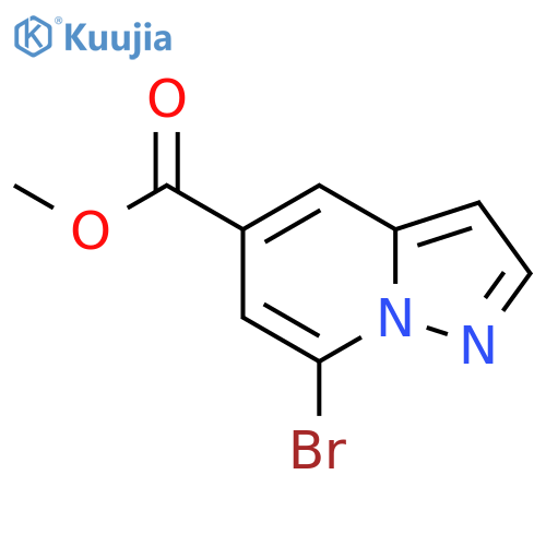 Methyl 7-bromopyrazolo[1,5-A]pyridine-5-carboxylate structure