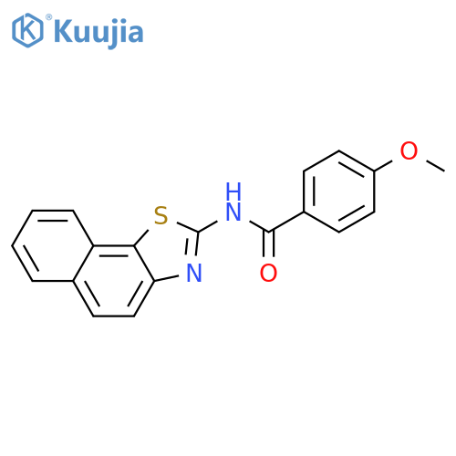 4-methoxy-N-(2Z)-2H,3H-naphtho2,1-d1,3thiazol-2-ylidenebenzamide structure