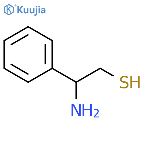 2-amino-2-phenylethane-1-thiol structure