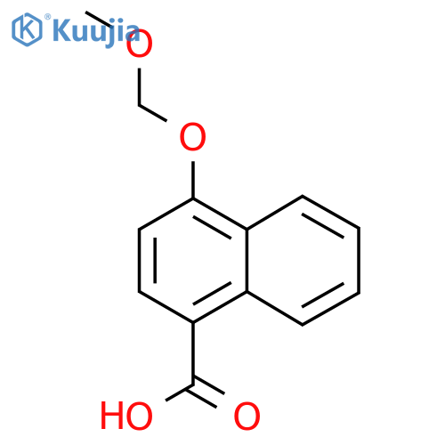 4-(Methoxymethoxy)-1-naphthoic acid structure