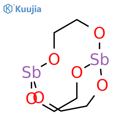 POLY(ANTIMONY ETHYLENE GLYCOXIDE) structure