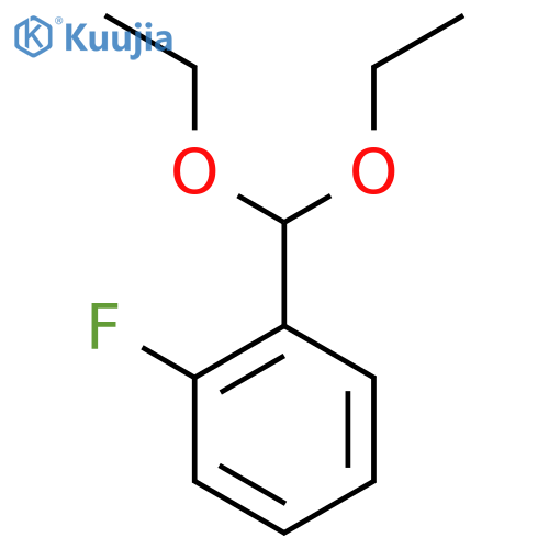 1-(Diethoxymethyl)-2-fluorobenzene structure