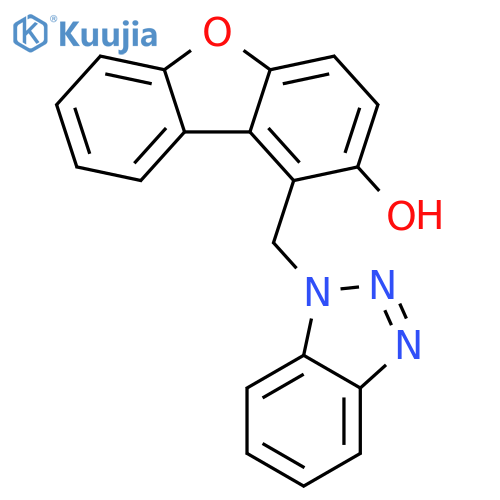 1-(1H-Benzotriazol-1-ylmethyl)dibenzo[b,d]furan-2-ol structure
