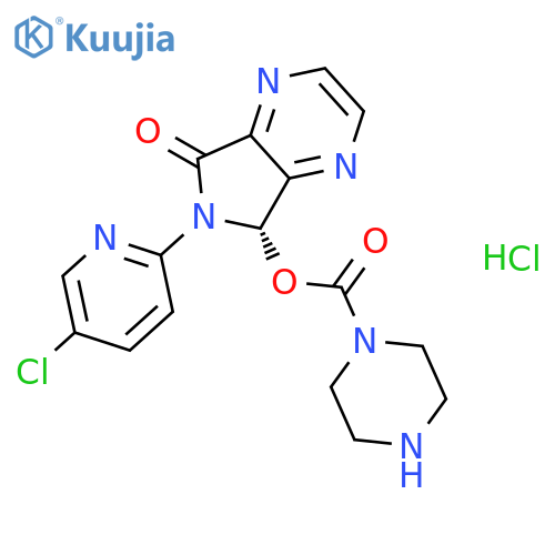 N-Demethyl Eszopiclone Hydrochloride Salt structure