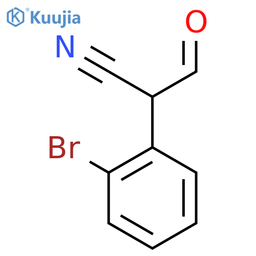 2-(2-Bromophenyl)-3-hydroxyprop-2-enenitrile structure