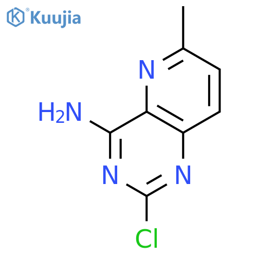 Pyrido[3,2-d]pyrimidin-4-amine,2-chloro-6-methyl- structure