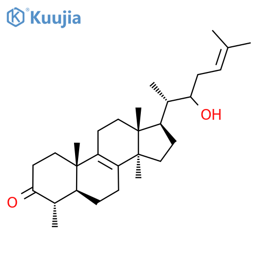 (20S)-22-Hydroxy-4α,14-dimethyl-5α-cholesta-8,24-dien-3-one structure