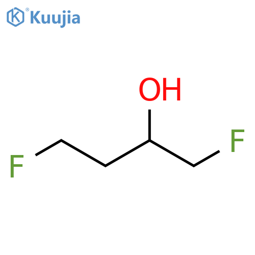 1,4-difluorobutan-2-ol structure