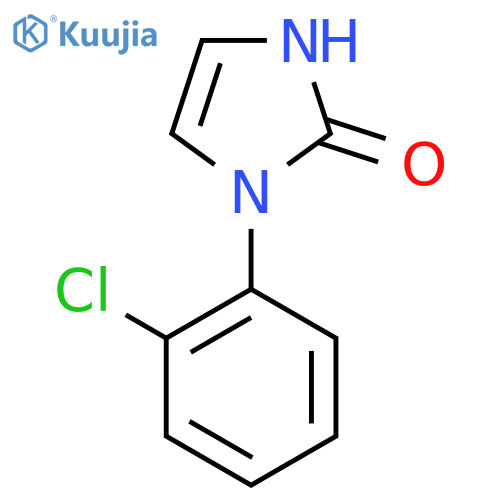 1-(2-chlorophenyl)-2,3-dihydro-1H-imidazol-2-one structure