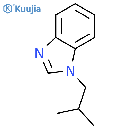 1-Isobutyl-1H-benzimidazole structure