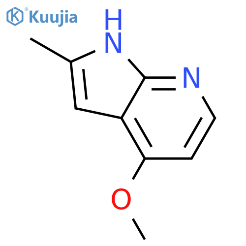 4-methoxy-2-methyl-1H-Pyrrolo[2,3-b]pyridine structure