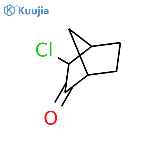 Bicyclo[2.2.1]heptan-2-one,3-chloro-, (1R,3S,4S)-rel- structure