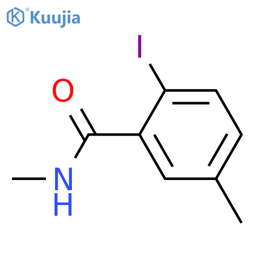 N1,5-dimethyl-2-iodobenzamide structure