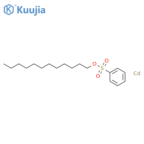 Benzenesulfonic acid,dodecyl-, cadmium salt (8CI,9CI) structure
