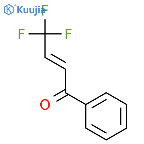 4,4,4-Trifluoro-1-phenylbut-2-en-1-one structure