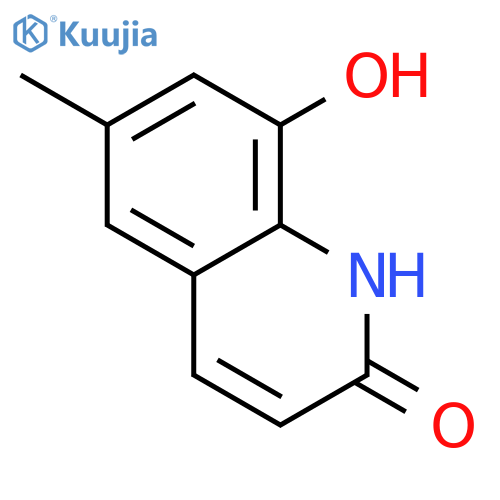 2(1H)-Quinolinone,8-hydroxy-6-methyl- structure