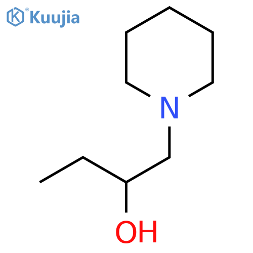 1-Piperidin-1-ylbutan-2-ol structure
