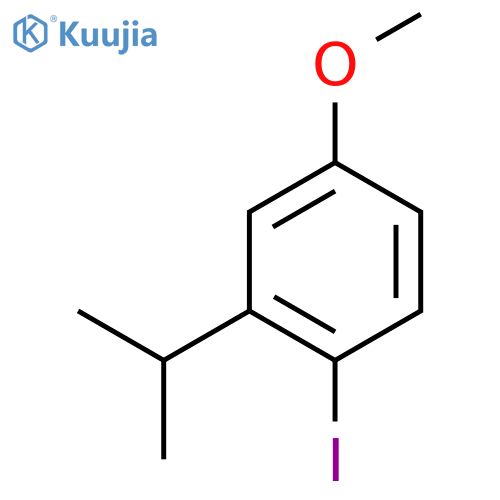 1-Iodo-2-isopropyl-4-methoxybenzene structure