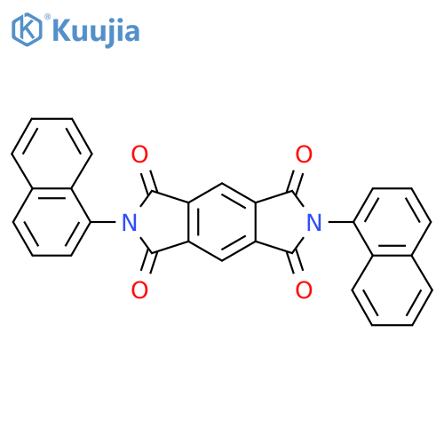 2,6-Di(naphthalen-1-yl)pyrrolo[3,4-f]isoindole-1,3,5,7(2H,6H)-tetrone structure
