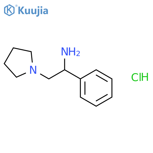1-Phenyl-2-pyrrolidinylethylamine Hydrochloride structure
