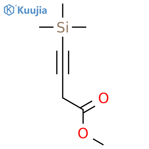 3-Butynoic acid, 4-(trimethylsilyl)-, methyl ester structure