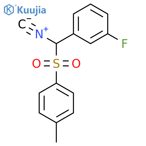 1-(3-Fluorophenyl)-1-tosylmethyl Isocyanide structure