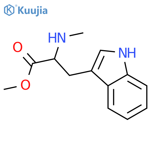 L-Tryptophan, N-methyl-, methyl ester structure