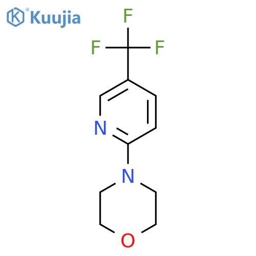 4-(5-(Trifluoromethyl)pyridin-2-yl)morpholine structure