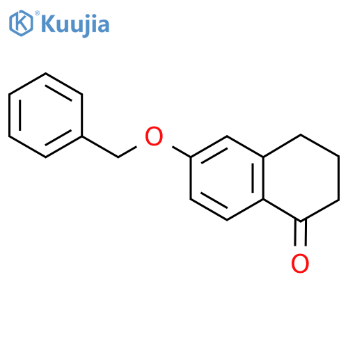 6-(Benzyloxy)-3,4-dihydronaphthalen-1(2H)-one structure