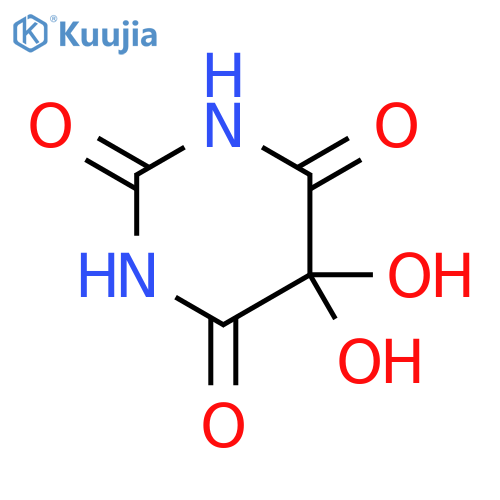 2,4,6(1H,3H,5H)-Pyrimidinetrione,5,5-dihydroxy- structure